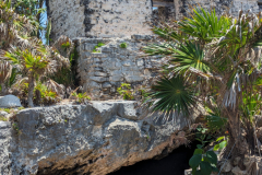 water house above cave
