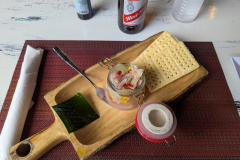 salted cod appetizer